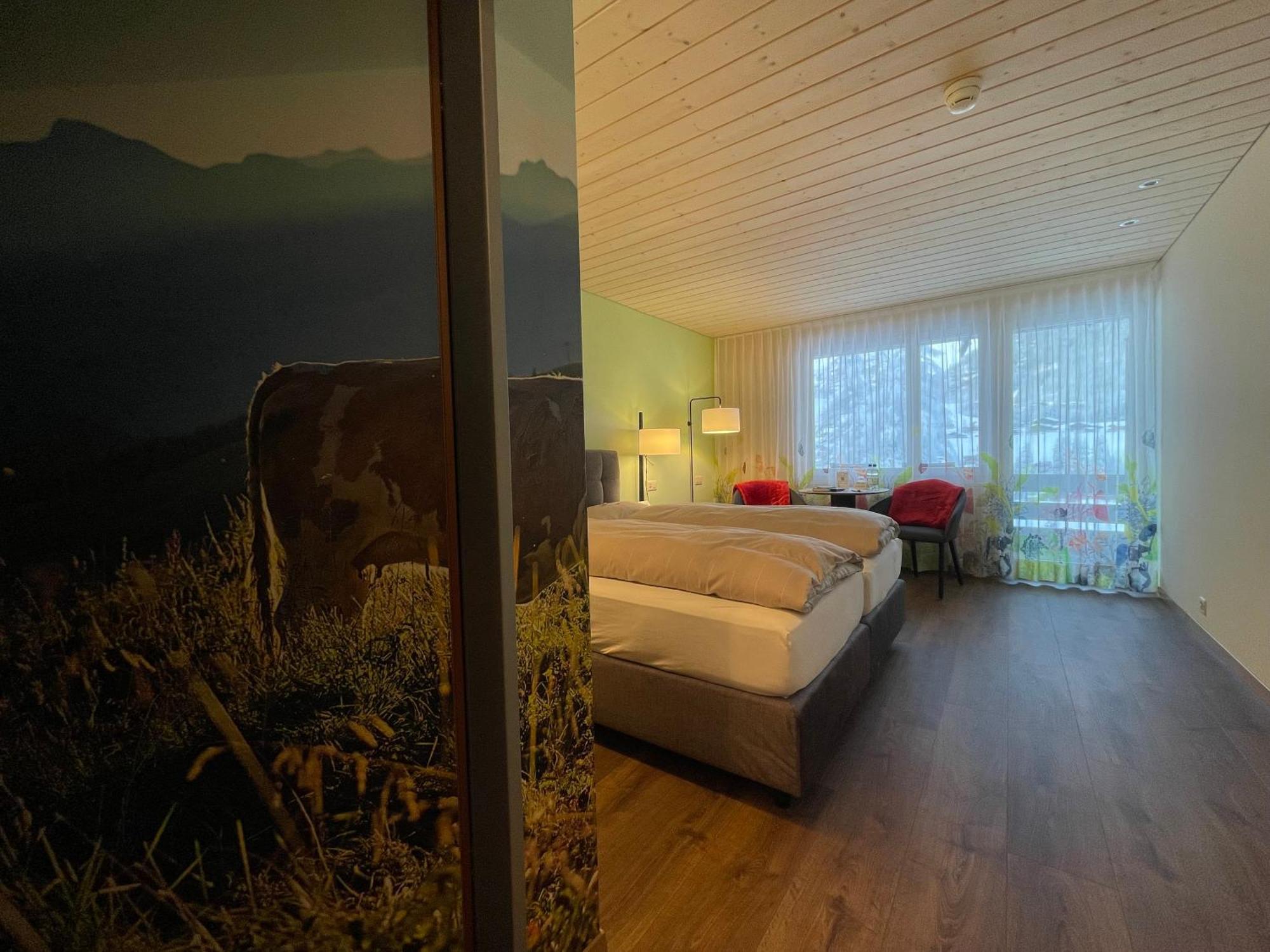 Ferien- Und Familienhotel Alpina Adelboden Kültér fotó